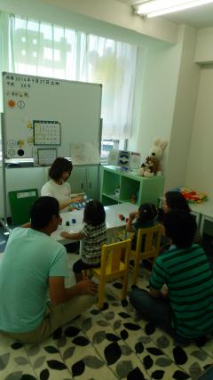 七田式　堺東教室の教室風景