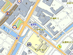 株式会社アンサー　わく育ヴィレッジの地図画像