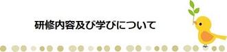 研修　内容