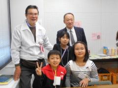 学校の先生・連合自治会長と子ども司書