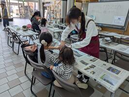 防災工作の様子