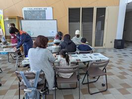 防災工作の様子