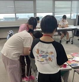 こども司書コーナー看板作成