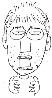 岡田よしたかさんの似顔絵