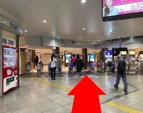 堺東駅改札口