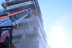 消火救出訓練の様子