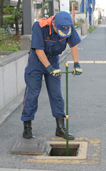 消火栓の開栓調査の写真1