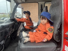子ども消防服