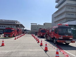 消防車の小道