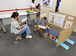 こども防災自由広場の様子