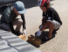 レスキューバイクで救出体験2