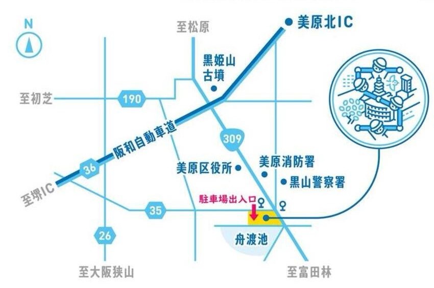付近図