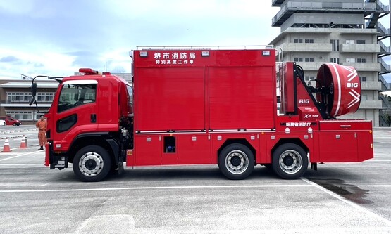 特別高度工作車の写真