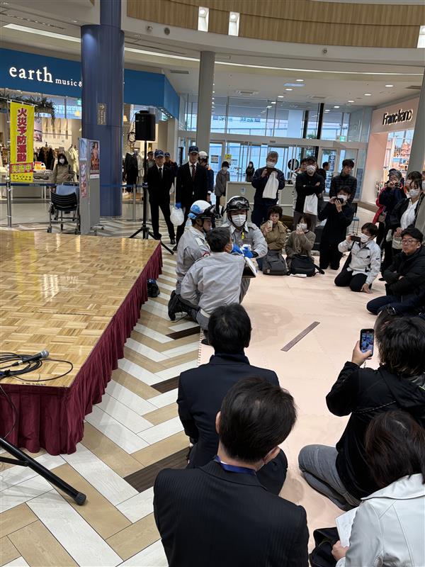 消防協力事業所リーダーによる研修