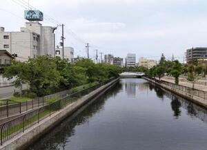 現在の内川新橋付近の写真