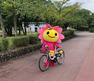 みみちゃんとシェアサイクル