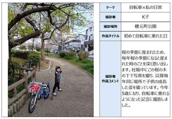 優秀賞(私の日常)