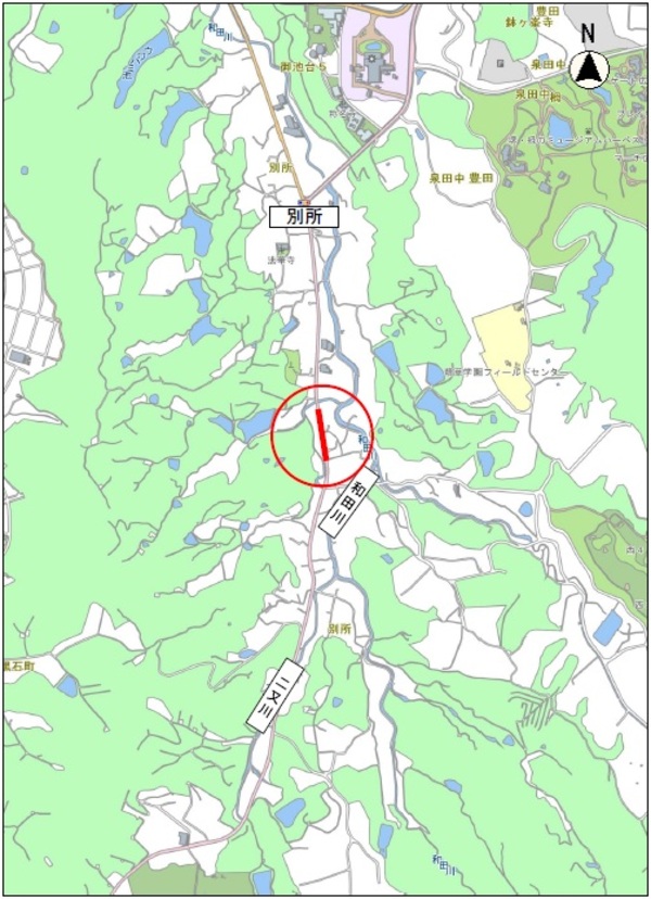 府道堺かつらぎ線道路改良事業（第3工区）改良工事（第3工区）