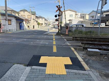 阪堺線　東湊3号踏切道　位置図