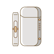 加熱式電子たばこのイラスト