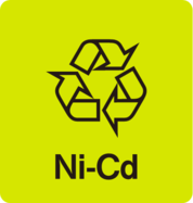 ニカド電池のマーク