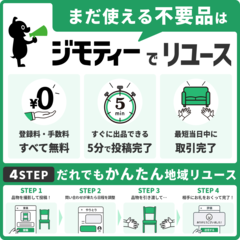 ジモティーのイラスト