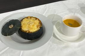 あれ?かぼちゃどこいった??　写真