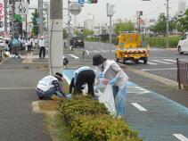 深井校区自治連合美化キャンペーン