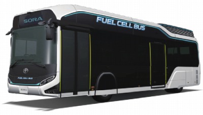 燃料電池バス（トヨタSORA）
