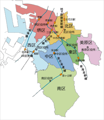 堺市地図