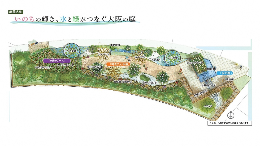 屋外庭園のデザイン