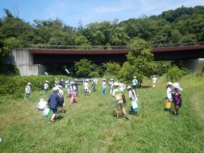 令和7年度実施の自然体験プログラムの様子