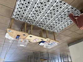 栞つくりの様子