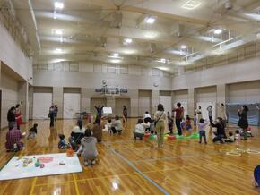 親子でおもいっきりあそぼう！in家原大池体育館