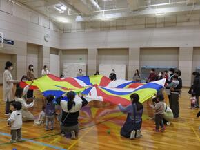 親子でおもいっきりあそぼう！in家原大池体育館