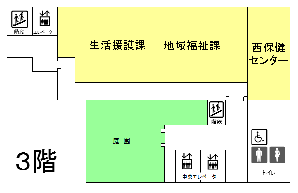 3階フロア図の画像