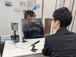 字幕表示システム視察