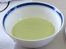 ゴーヤの冷製スープの写真