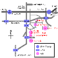 長峰ほ場整備地区の地図