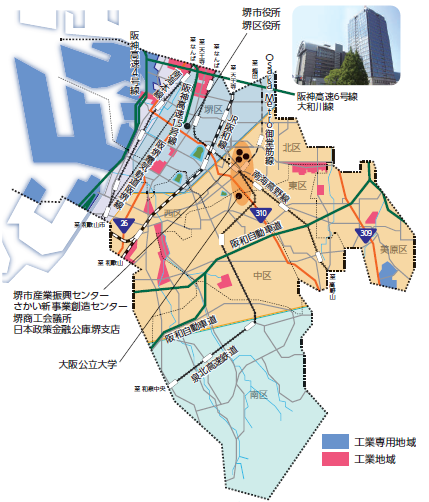 堺市のエリア特性