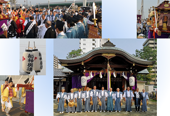 住吉祭神輿渡御・頓宮祭、荒和大祓神事画像