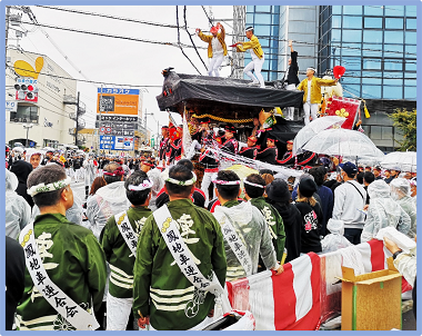 令和4年度西区だんじりパレードの画像