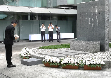 O157堺市学童集団下痢症 追悼と誓いのつどいの画像