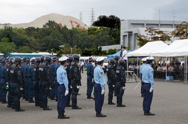 G7大阪・堺貿易大臣会合警備総合訓練の画像