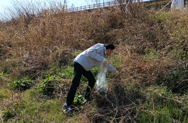 大和川・石川クリーン作戦市長清掃画像