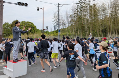 2026堺シティマラソン市長応援の画像