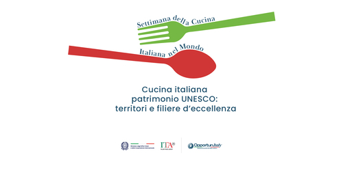世界イタリア料理週間ロゴ