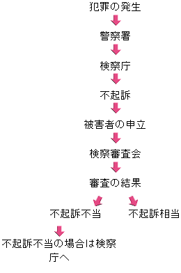 審査の流れの図