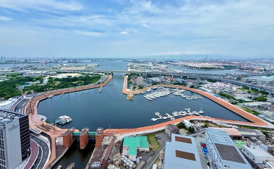 堺旧港全体の様子