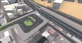 浅香山駅周辺完成イメージ